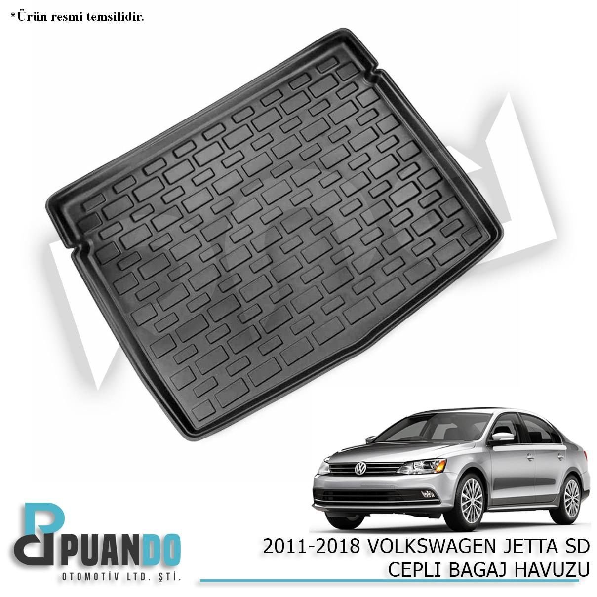 2011-2018 VOLKSWAGEN JETTA SD CEPLI BAGAJ HAVUZU