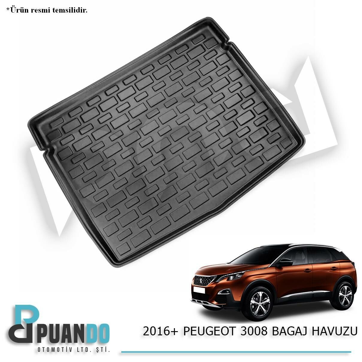2010-2016 PEUGEOT 3008 BAGAJ HAVUZU
