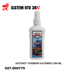 AUTOKİT YAĞMUR KAYDIRICI 200 ML |  | KOZMETİK GRUBU