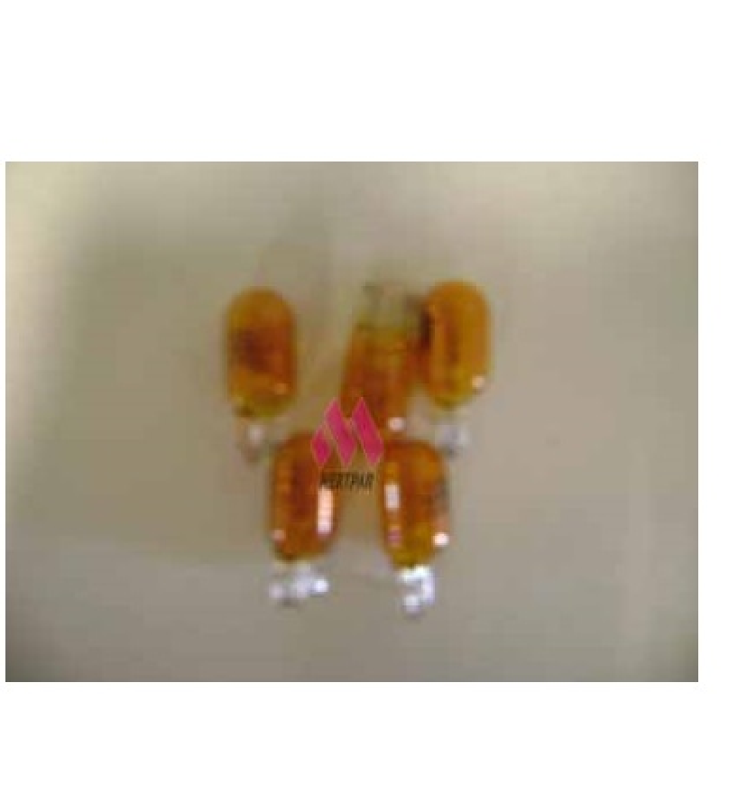 AMPUL > DİPSİZ BÜYÜK 5W 12V SARI = TURUNCU  SL3700