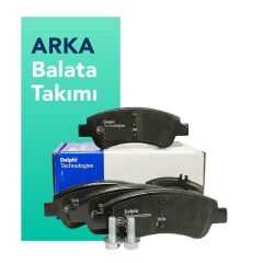 Delphi VW POLO Arka Takım Balatası (2001-2009)
