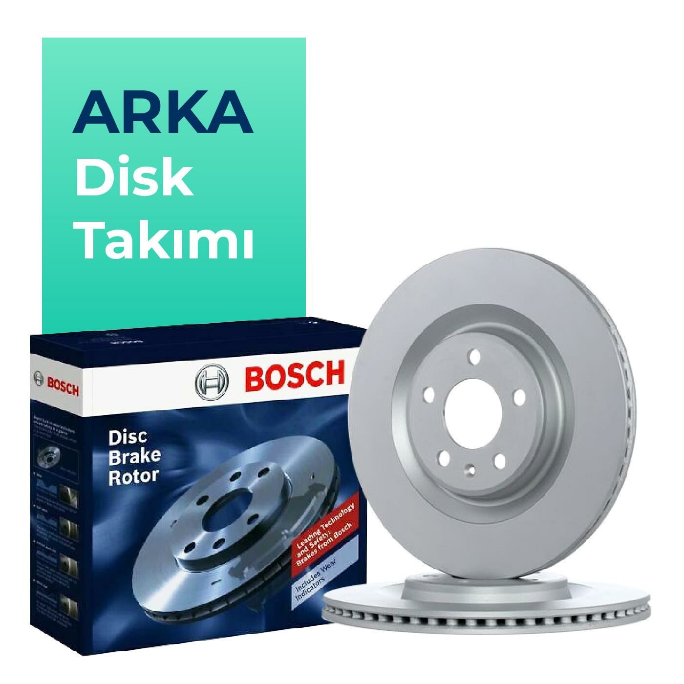 BOSCH VW POLO Arka Disk Takımı (2001-2009)