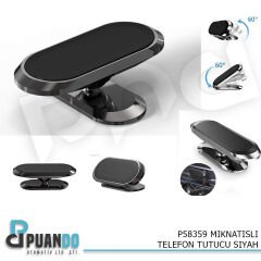 MIKNATISLI TELEFON TUTUCU SIYAH
