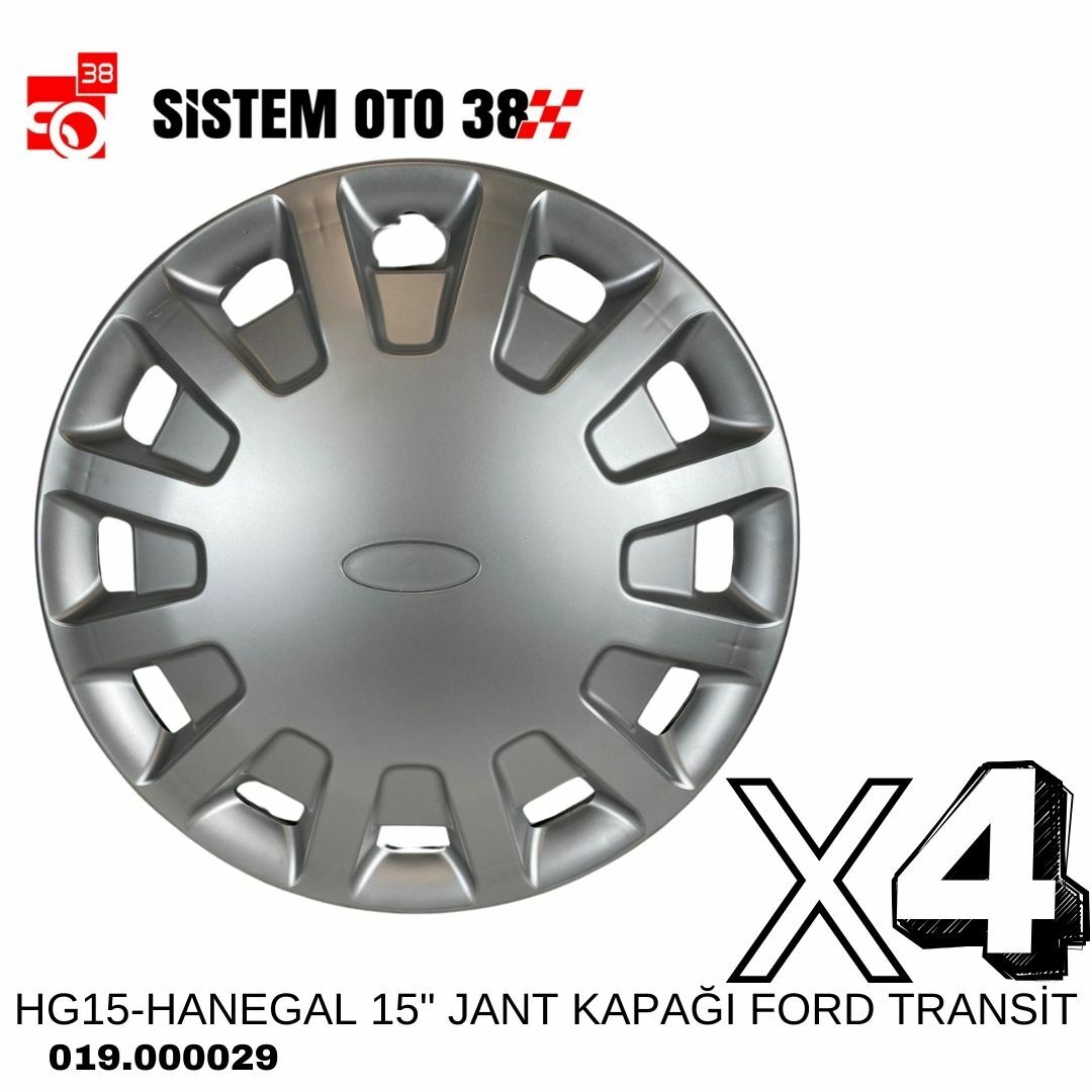 HG15-HANEGAL 15'' JANT KAPAĞI FORD TRANSİT |  | JANT KAPAKLARI