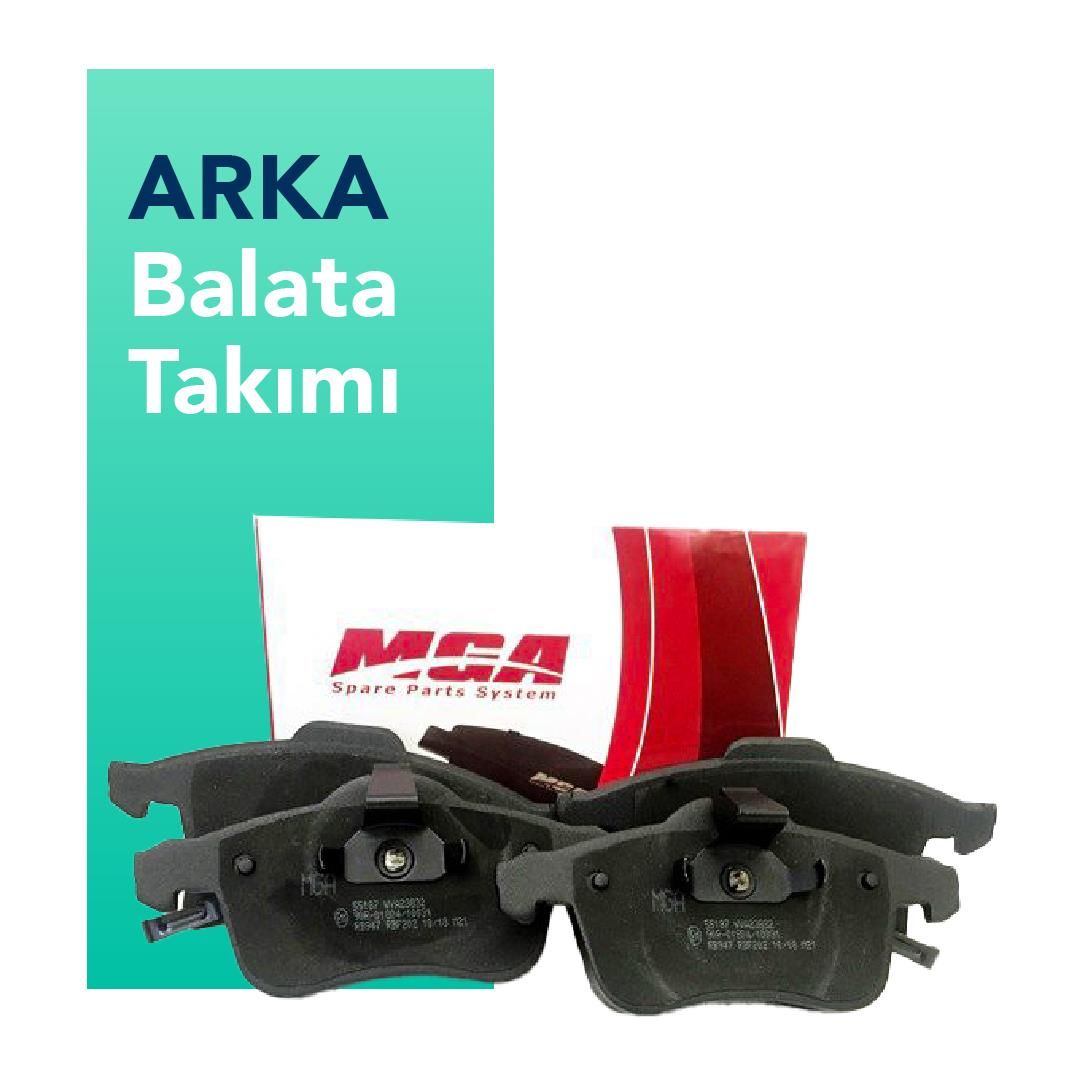 MGA VW Transporter Arka Fren Takım Balatası (2009-2015)