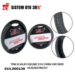 TRM D.KILIFI GEÇME SYH CRBN GRİ DERİ HL923027BK/GY |  | DİREKSİYON KILIFLARI