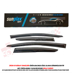 SUNPLEX TOYOTA PROACE CİTY CAM RÜZGARLIĞI 4LÜ |  | 4LÜ CAM RÜZGARLIKLARI