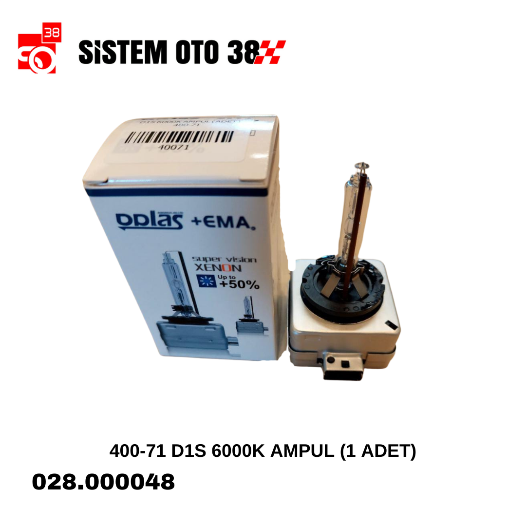 400-71 D1S 6000K AMPUL (1 ADET) |  | LED AYDINLATMA GRUBU