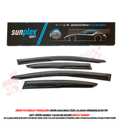 SUNPLEX FİAT DOBLO III 24- CAM RÜZGARLIĞI 4LÜ |  | 4LÜ CAM RÜZGARLIKLARI