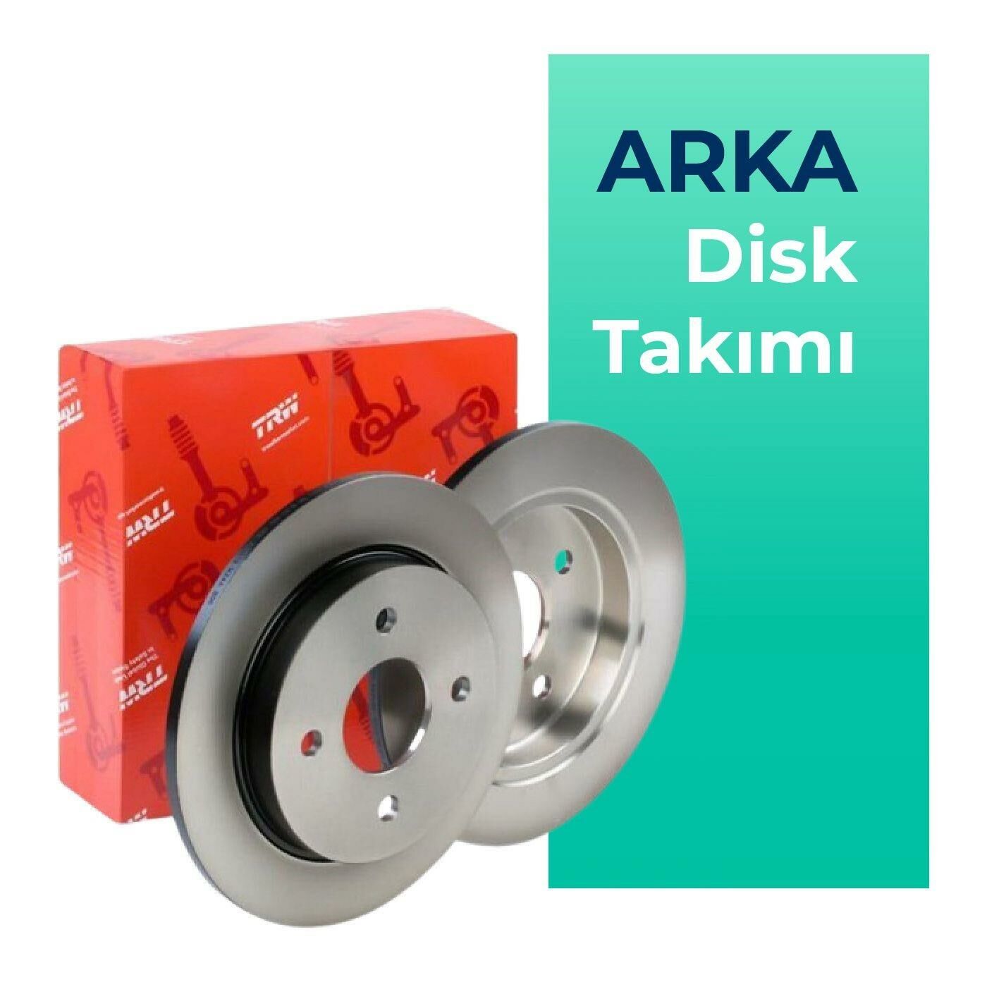 TRW Audi A5 Arka Fren Disk Takımı (2008-2017)